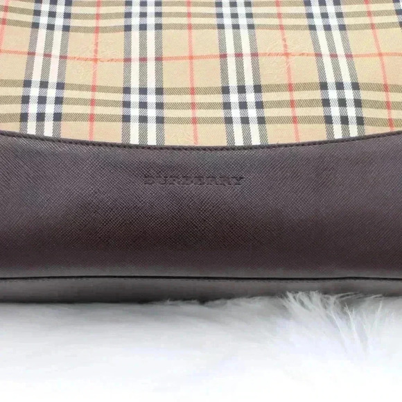 Burberry Tote Brown Nova Check Shoulder - Picture 3 of 16
